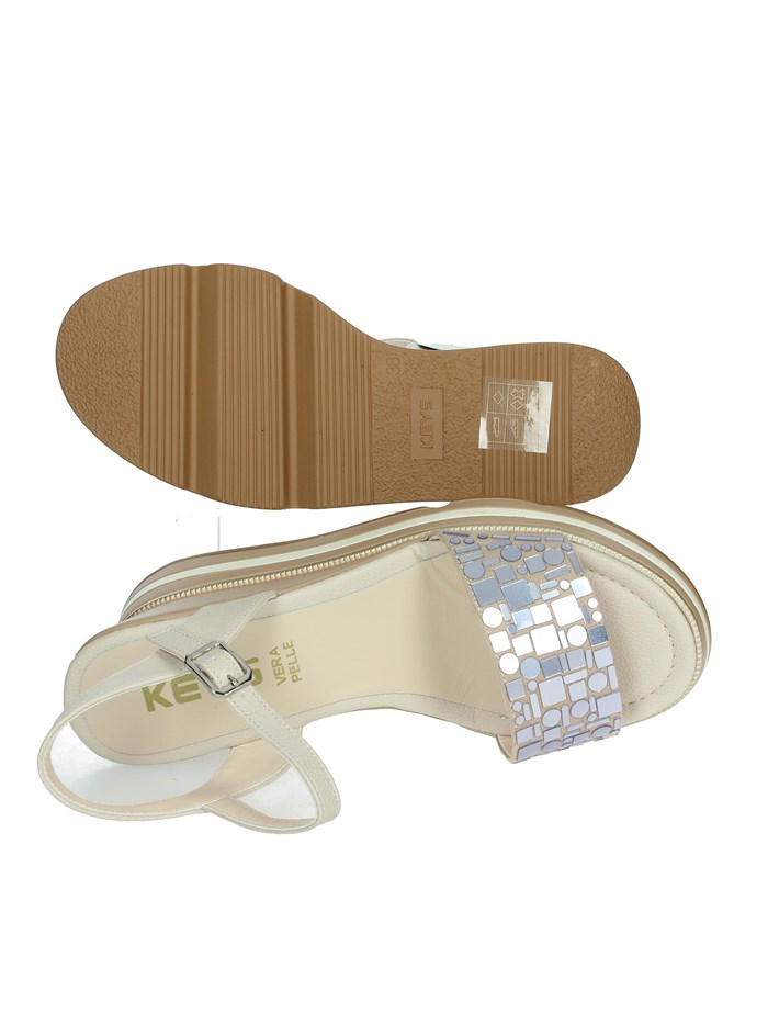 SANDALI CON ZEPPA K-9652 BEIGE