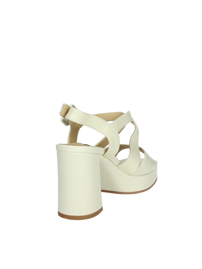 SANDALI CON TACCO K-9581 PANNA