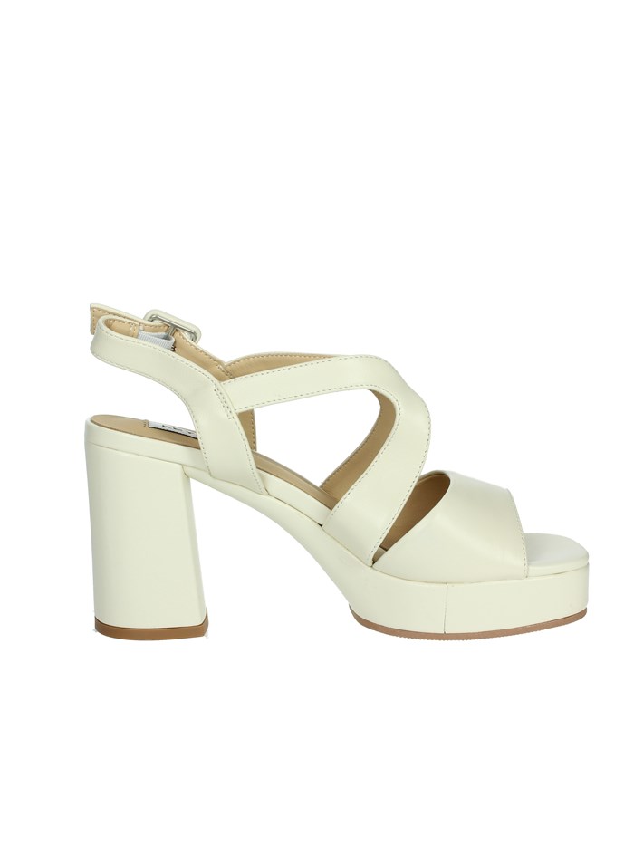 SANDALI CON TACCO K-9581 PANNA