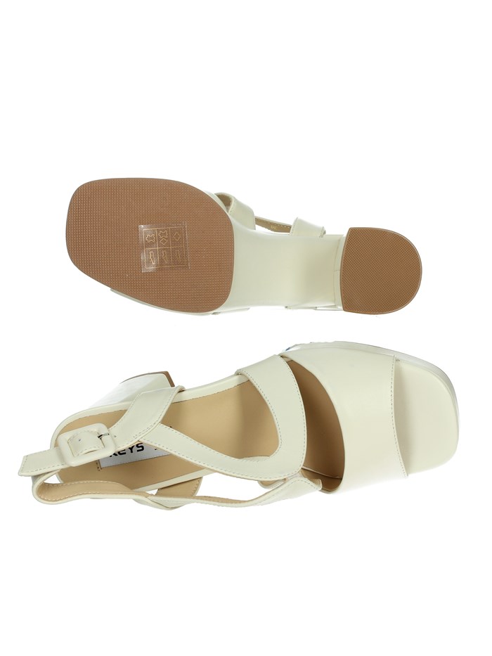 SANDALI CON TACCO K-9581 PANNA