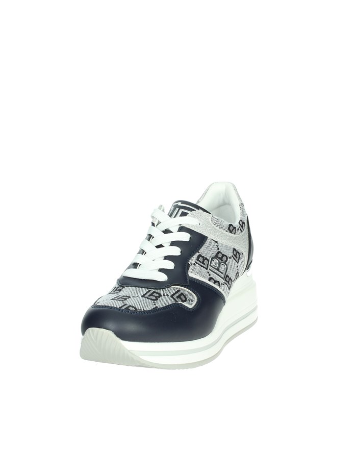 SNEAKERS BASSA 8427 BIANCO/BLU