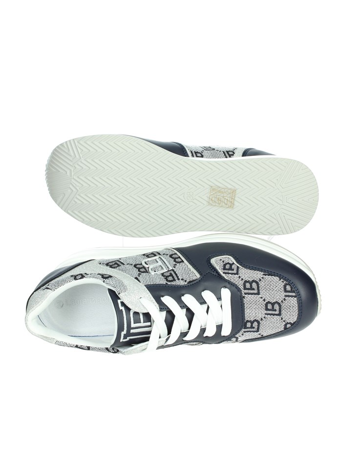 SNEAKERS BASSA 8427 BIANCO/BLU