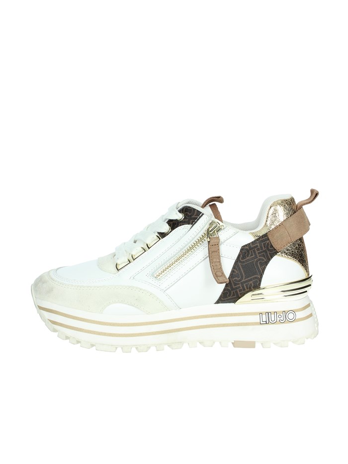 SNEAKERS BASSA BA4057 PX454 BIANCO/MARRONE