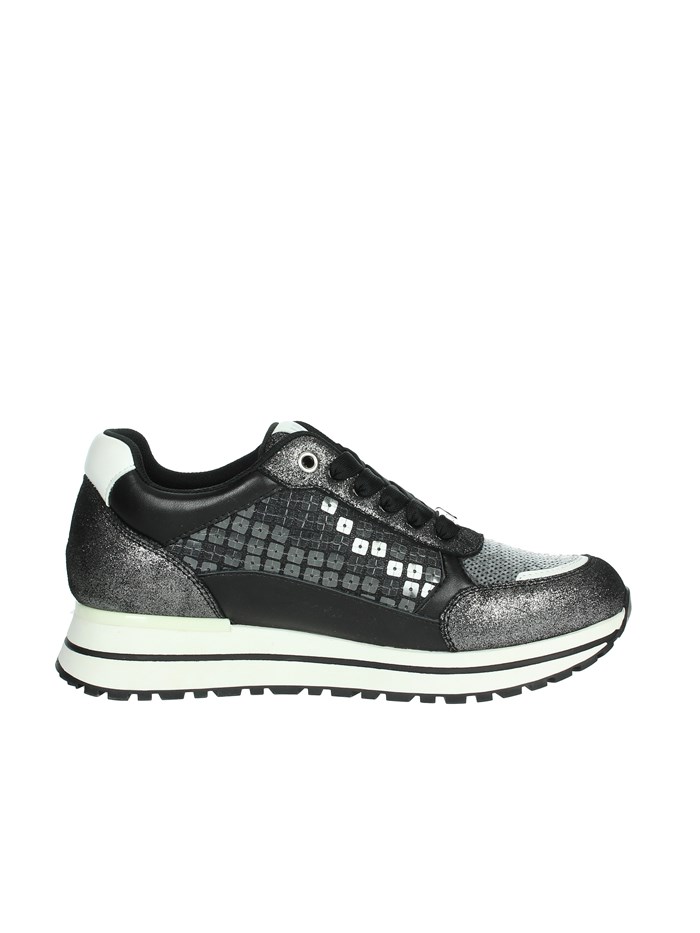 SNEAKERS BASSA BA4077 PX049 NERO/GRIGIO