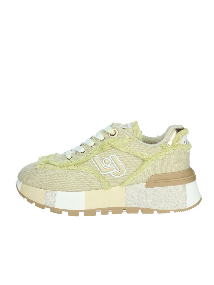 SNEAKERS BASSA BA4009 TX390 BEIGE/ORO