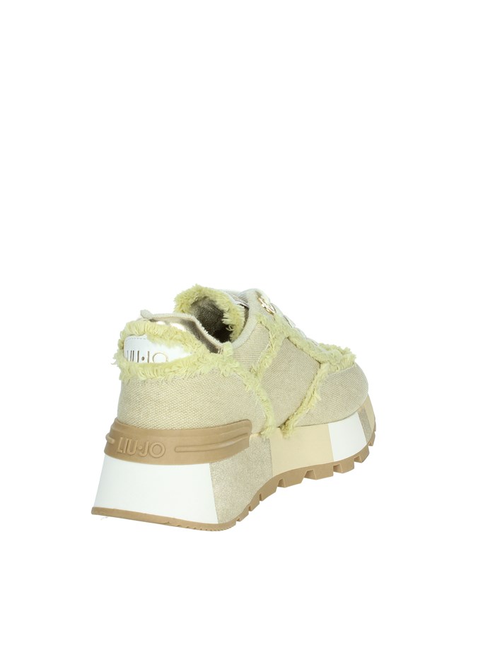 SNEAKERS BASSA BA4009 TX390 BEIGE/ORO