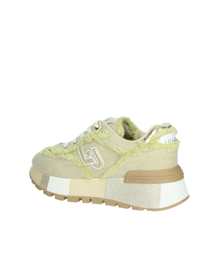 SNEAKERS BASSA BA4009 TX390 BEIGE/ORO