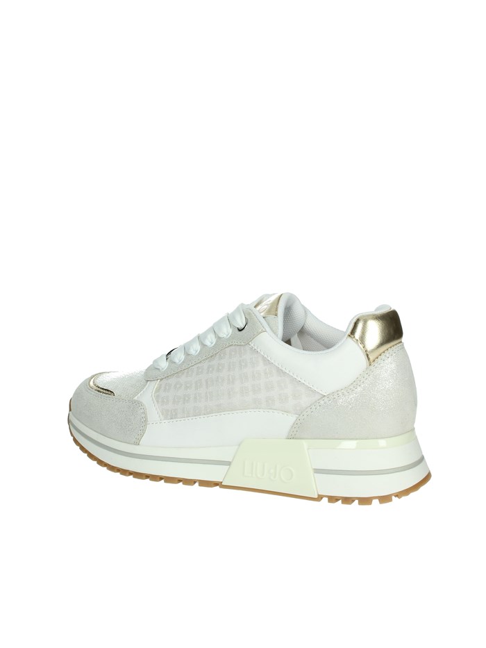 SNEAKERS BASSA BA4077 PX049 BIANCO/ORO