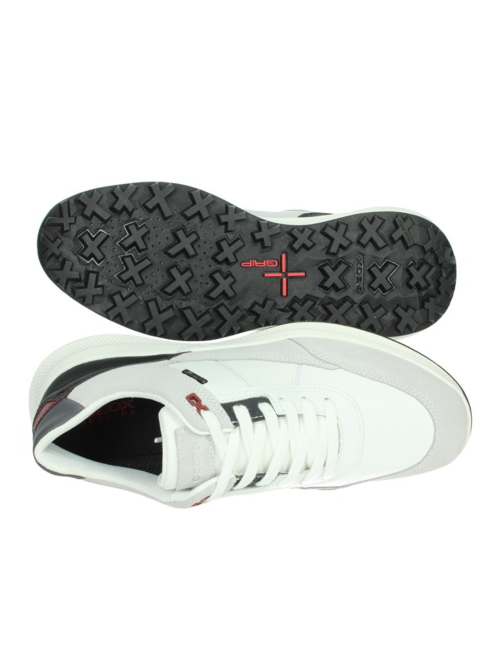 SNEAKERS BASSA U36E0A 02285 BIANCO