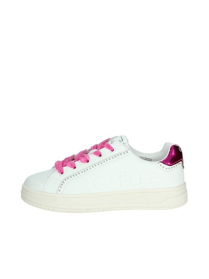 SNEAKERS BASSA GS0014L BIANCO/FUCSIA