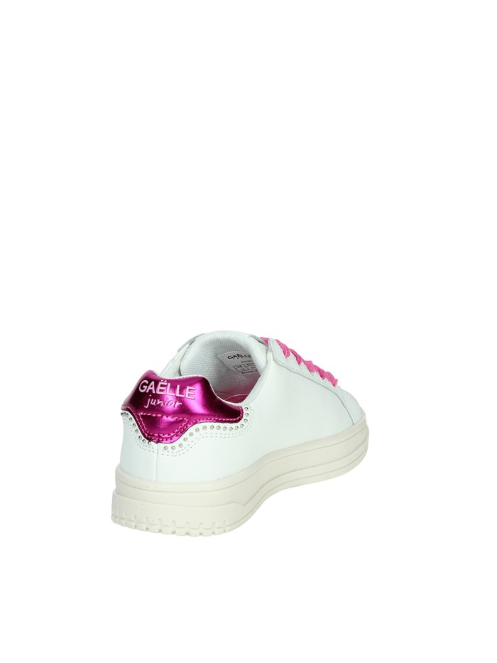 SNEAKERS BASSA GS0014L BIANCO/FUCSIA