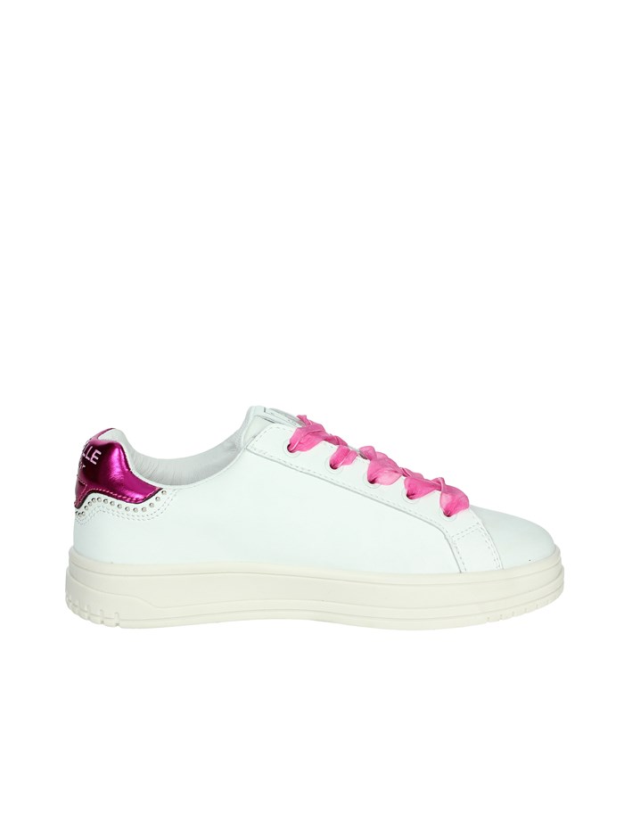 SNEAKERS BASSA GS0014L BIANCO/FUCSIA