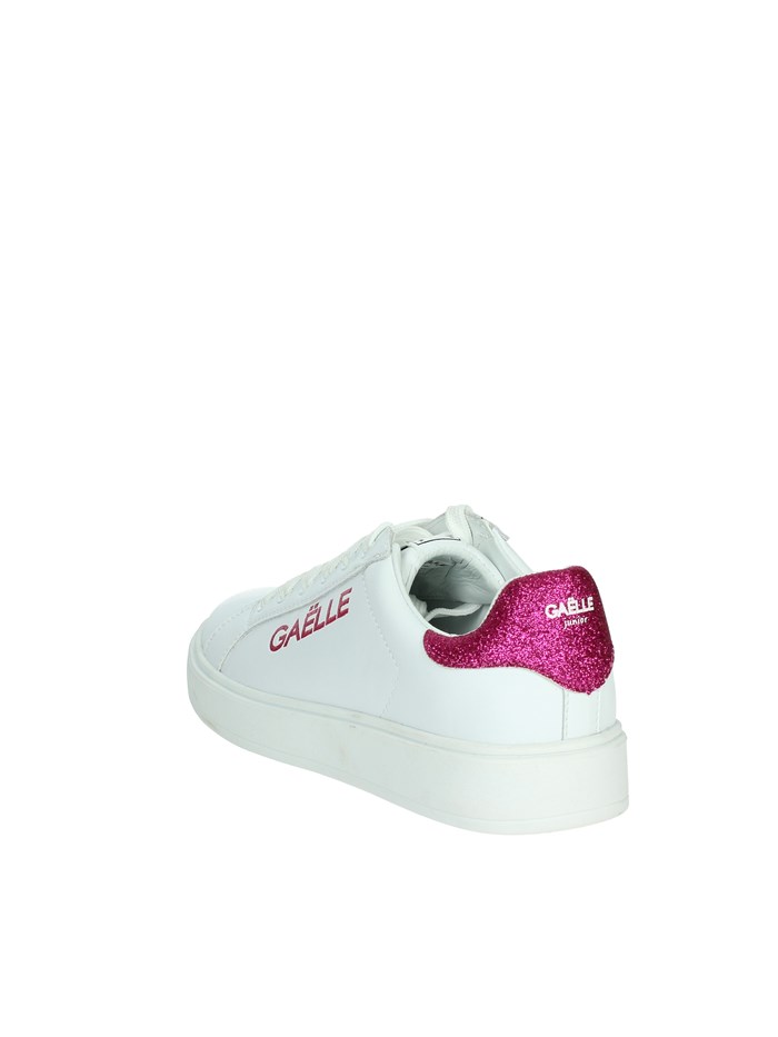 SNEAKERS BASSA GS0026L BIANCO/FUCSIA