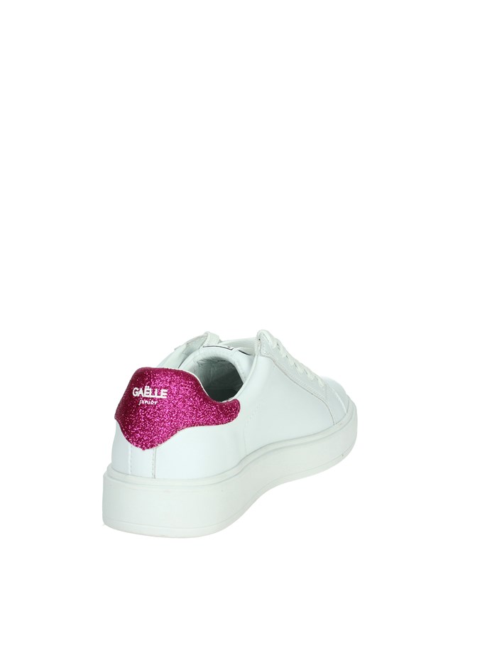 SNEAKERS BASSA GS0026L BIANCO/FUCSIA