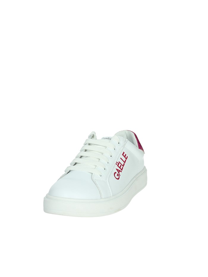 SNEAKERS BASSA GS0026L BIANCO/FUCSIA