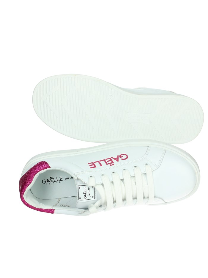 SNEAKERS BASSA GS0026L BIANCO/FUCSIA