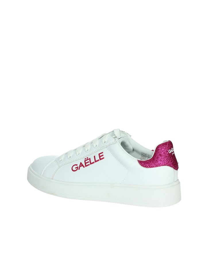 SNEAKERS BASSA GS0026L BIANCO/FUCSIA