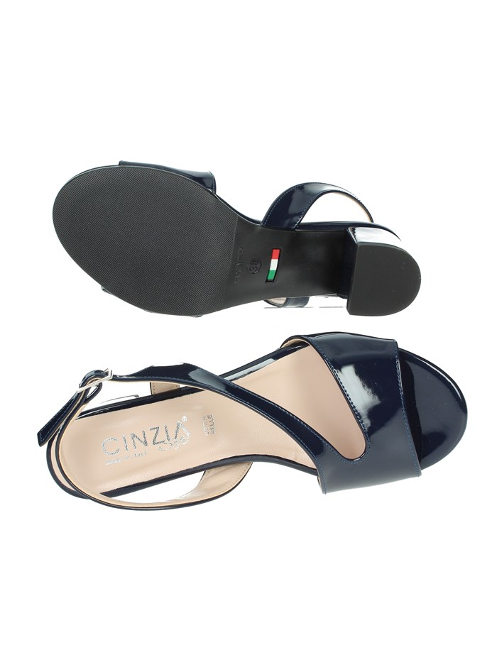 SANDALI CON TACCO DM23136-V BLU