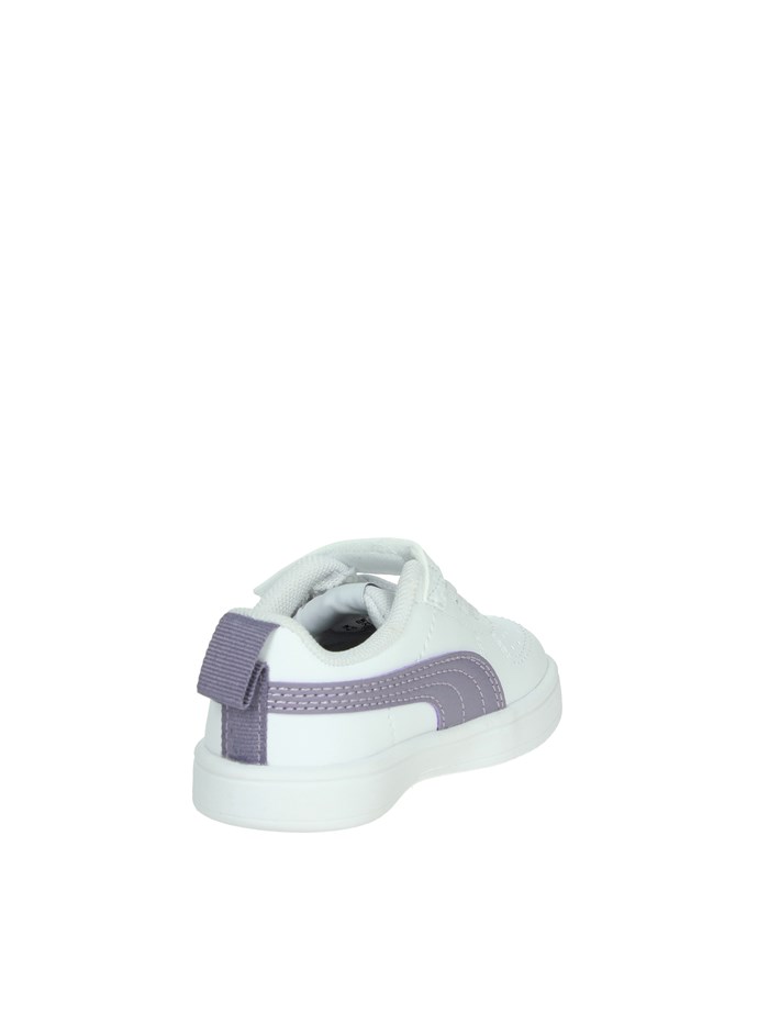 SNEAKERS BASSA 384314 BIANCO/VIOLA