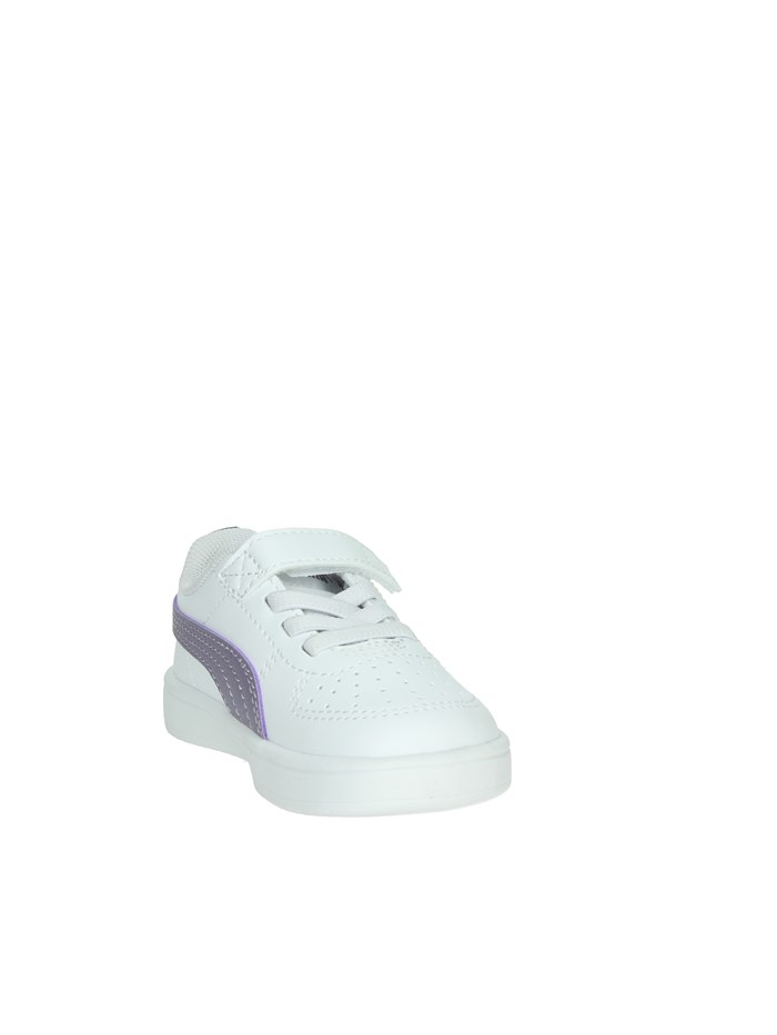 SNEAKERS BASSA 384314 BIANCO/VIOLA