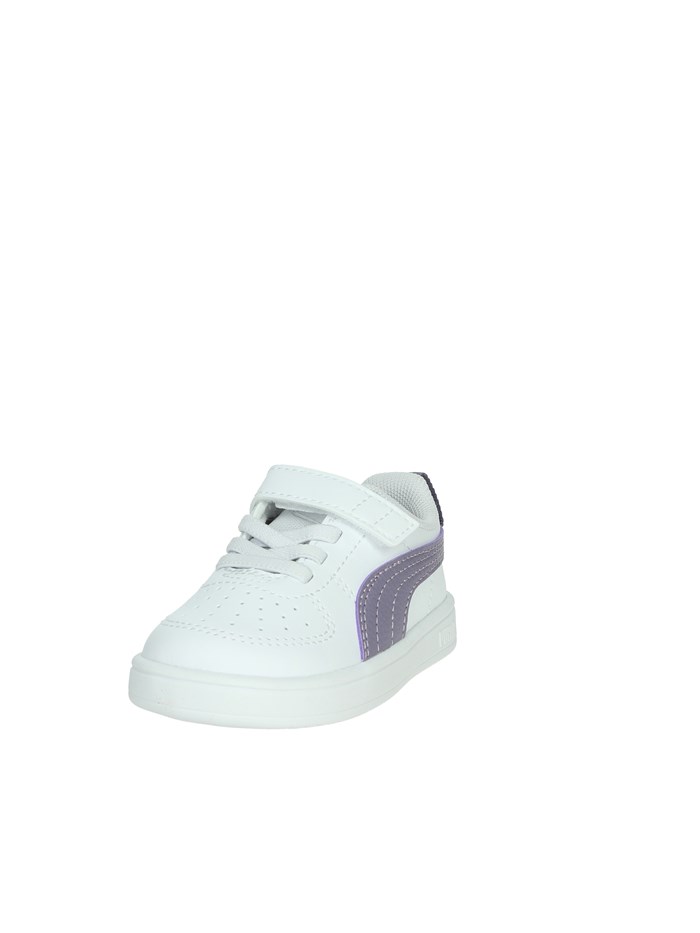 SNEAKERS BASSA 384314 BIANCO/VIOLA