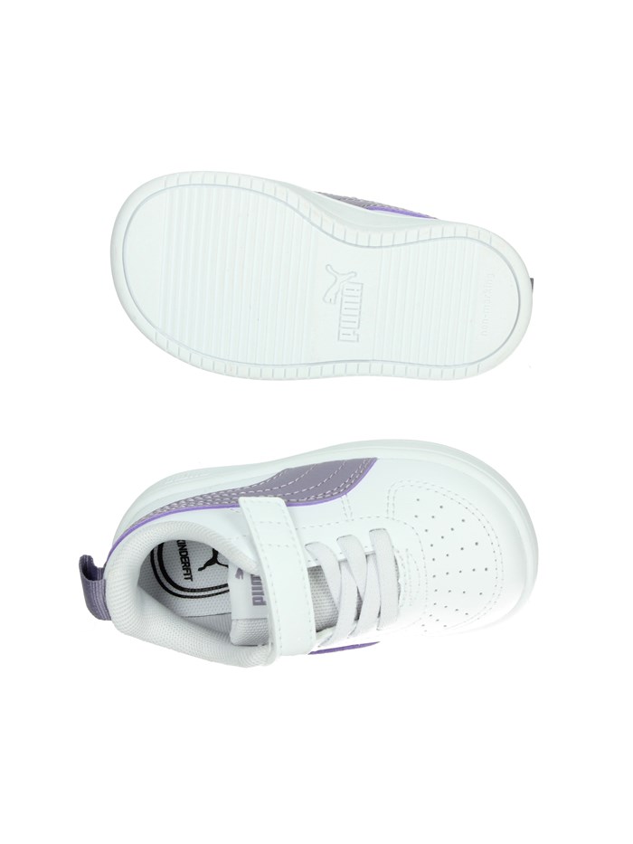 SNEAKERS BASSA 384314 BIANCO/VIOLA