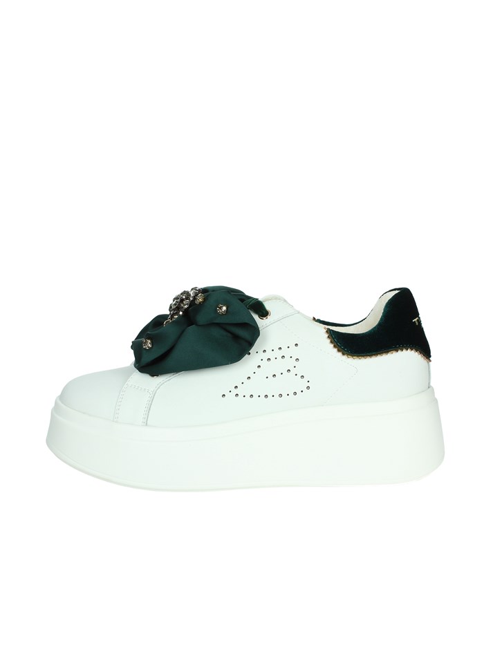 SNEAKERS BASSA SF2402S030 BIANCO/VERDE