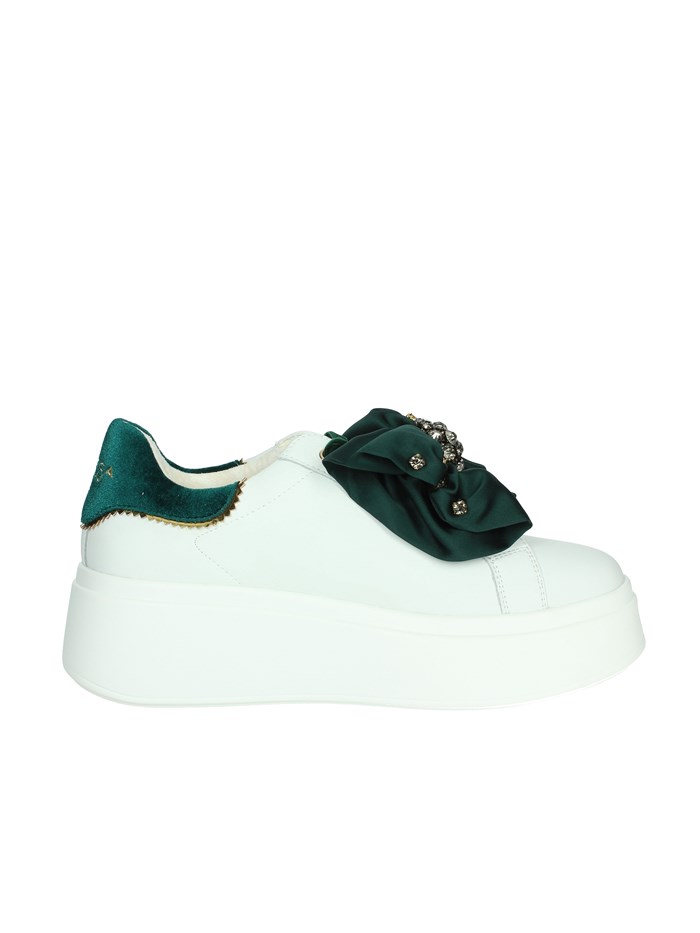 SNEAKERS BASSA SF2402S030 BIANCO/VERDE