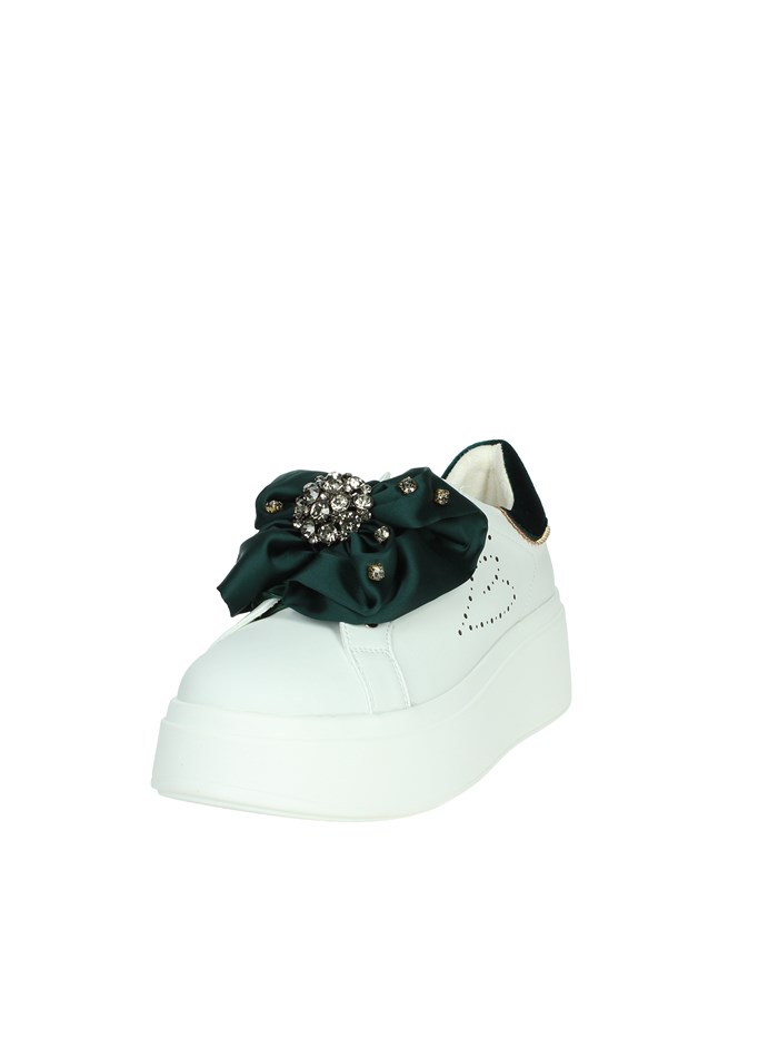 SNEAKERS BASSA SF2402S030 BIANCO/VERDE