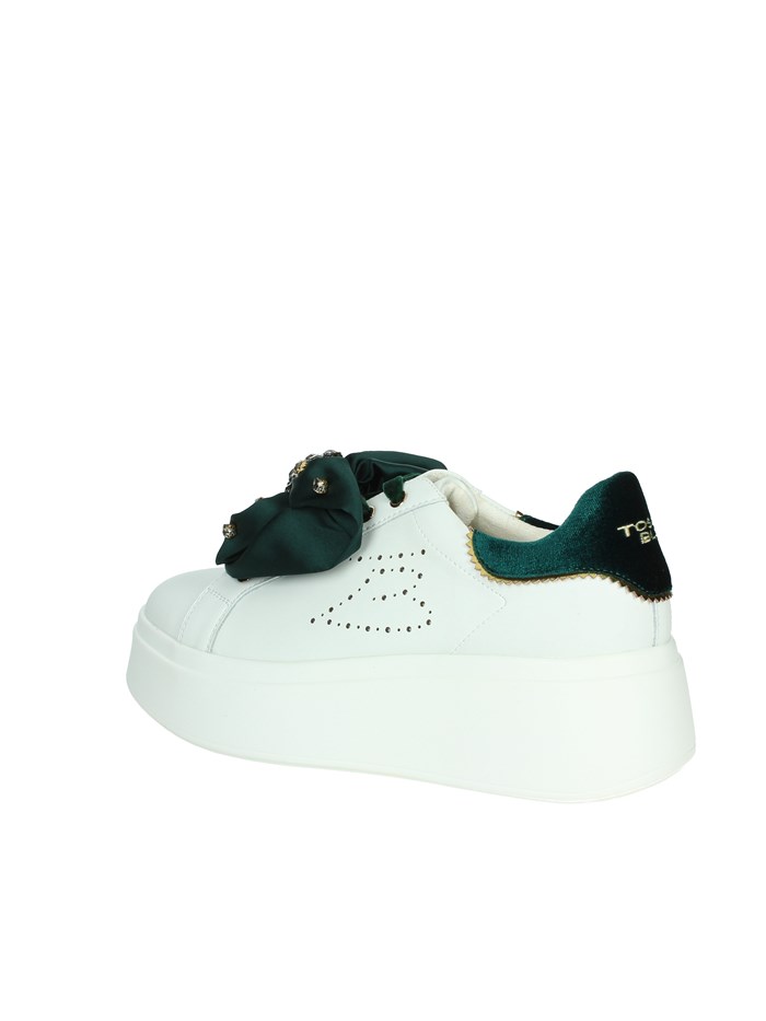 SNEAKERS BASSA SF2402S030 BIANCO/VERDE