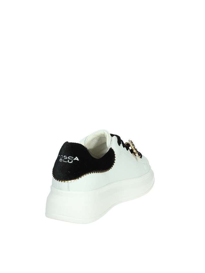 SNEAKERS BASSA SF2401S015 BIANCO/NERO