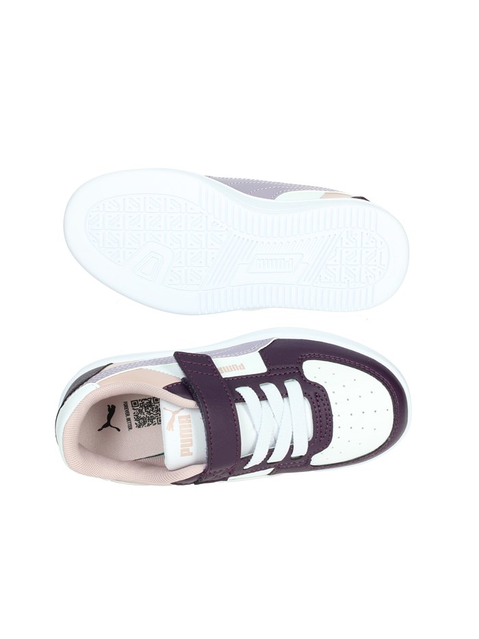 SNEAKERS BASSA 394462 BIANCO/VIOLA