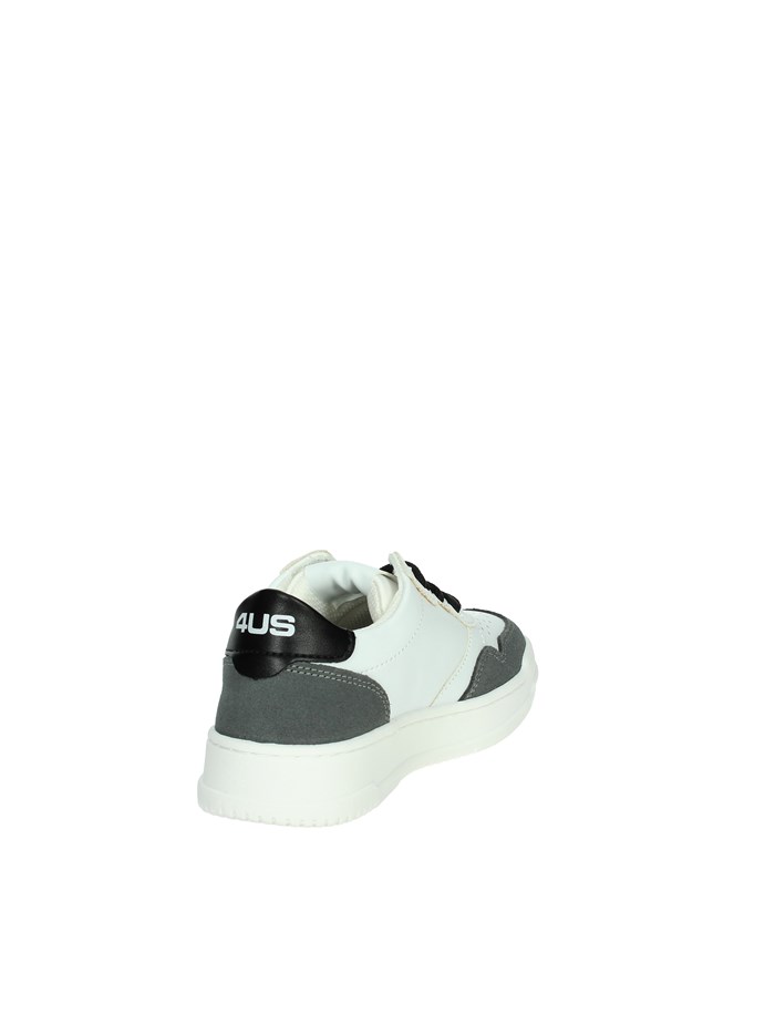 SNEAKERS BASSA 43022 BIANCO/GRIGIO