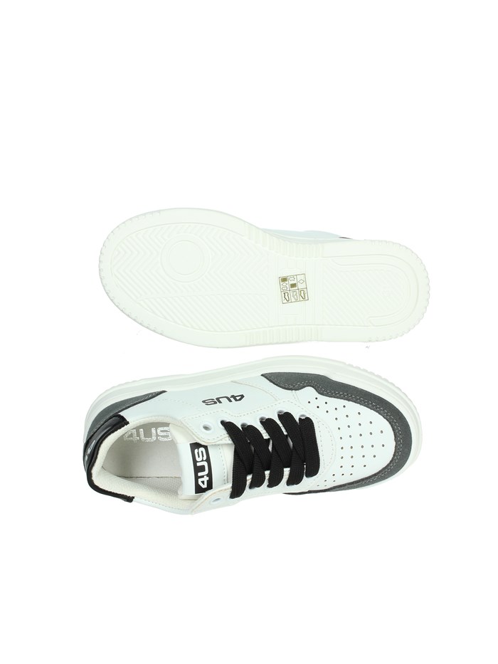 SNEAKERS BASSA 43022 BIANCO/GRIGIO