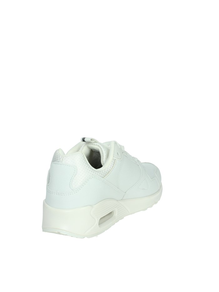 SNEAKERS BASSA DU32G104 BIANCO