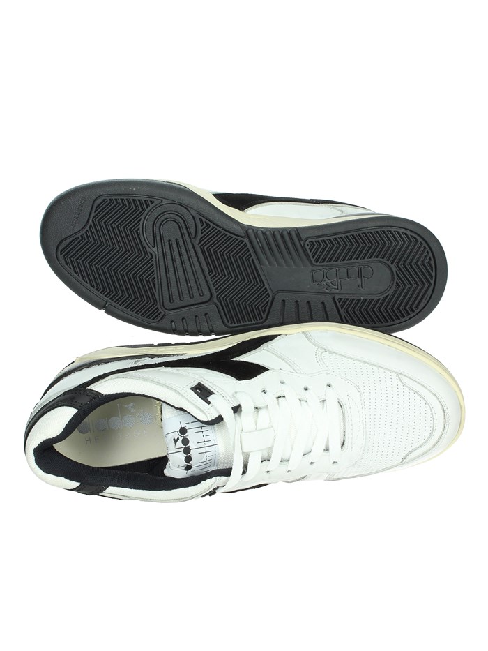 SNEAKERS BASSA 201.180117 01 BIANCO/NERO