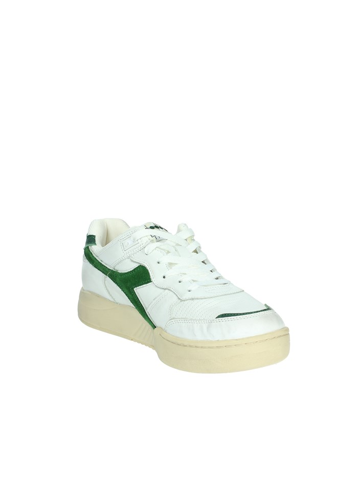 SNEAKERS BASSA 201.180117 01 BIANCO/VERDE