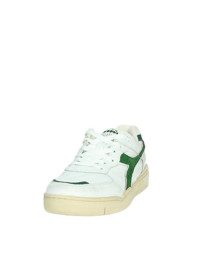 SNEAKERS BASSA 201.180117 01 BIANCO/VERDE