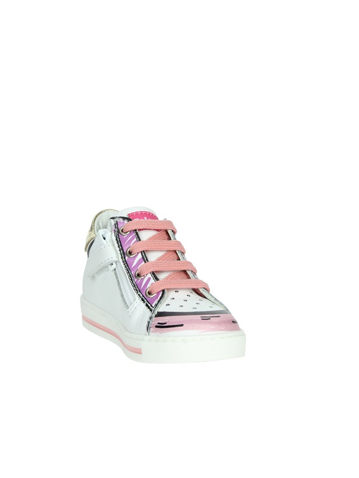 SNEAKERS BASSA 0012018055.01.1N03 BIANCO/ROSA