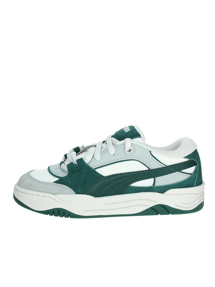 SNEAKERS BASSA 389267 BIANCO/VERDE