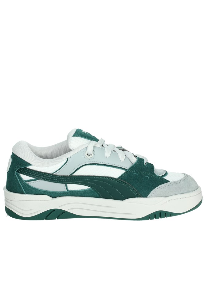 SNEAKERS BASSA 389267 BIANCO/VERDE