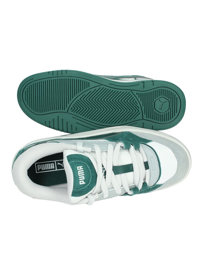 SNEAKERS BASSA 389267 BIANCO/VERDE