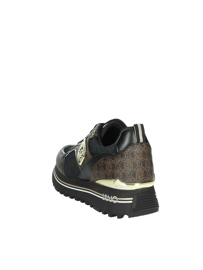 SNEAKERS BASSA MAXI WONDER 73 NERO/MARRONE