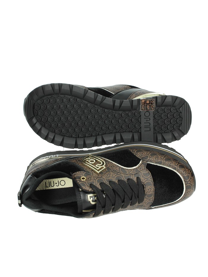 SNEAKERS BASSA MAXI WONDER 73 NERO/MARRONE