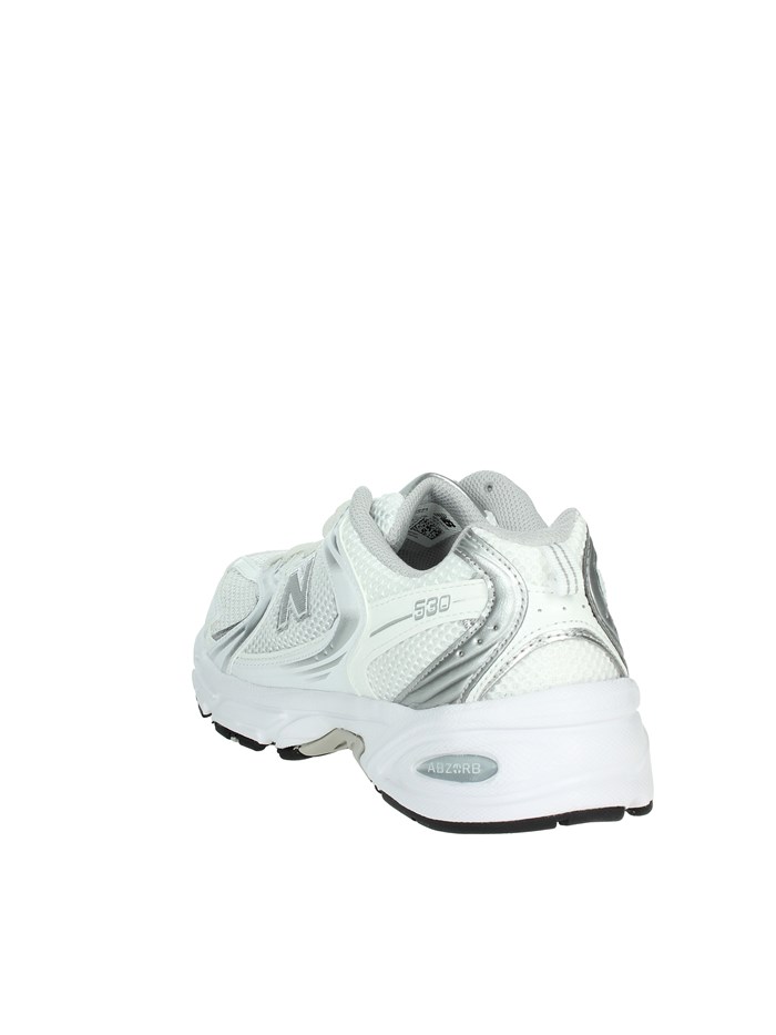 SNEAKERS BASSA MR530EMA BIANCO/ARGENTO