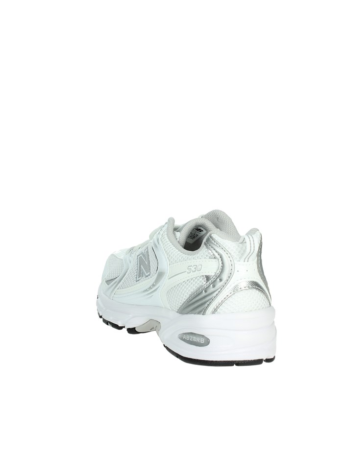 SNEAKERS BASSA MR530EMA BIANCO/ARGENTO