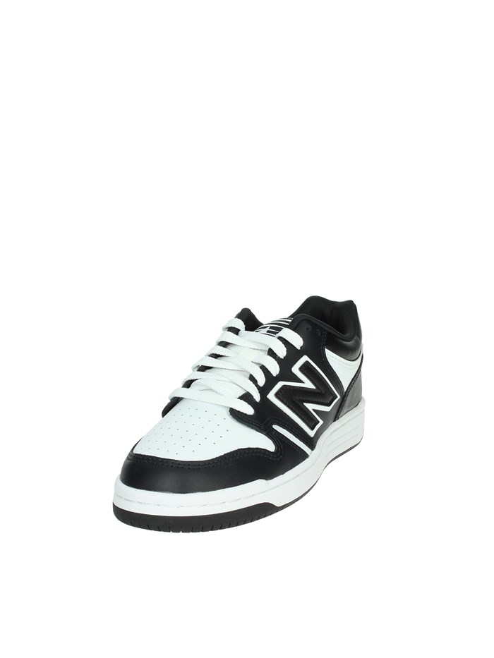 SNEAKERS BASSA GSB480BW BIANCO/NERO