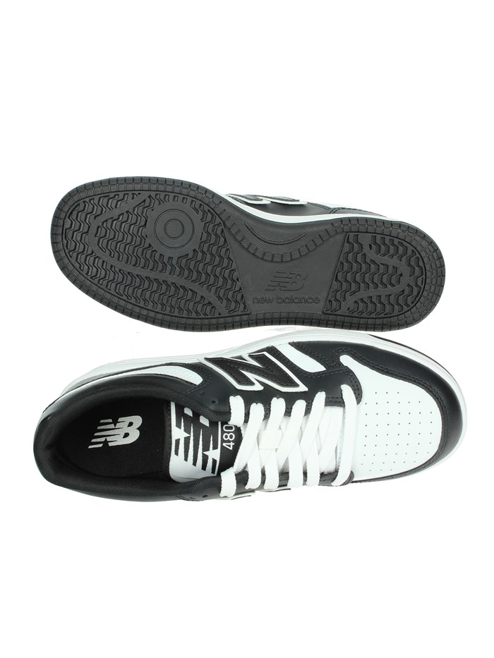 SNEAKERS BASSA GSB480BW BIANCO/NERO