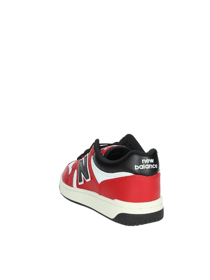 SNEAKERS BASSA GSB480TT BIANCO/ROSSO