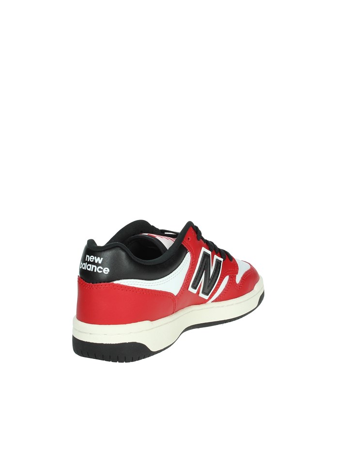 SNEAKERS BASSA GSB480TT BIANCO/ROSSO